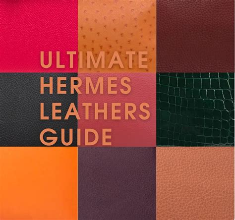 hermes grain leather|types of hermes leather.